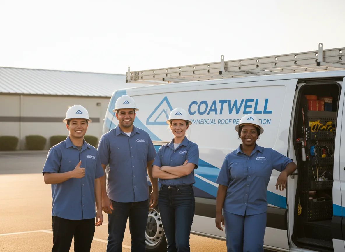 Commercial roof coating company in Echo Lake, CA